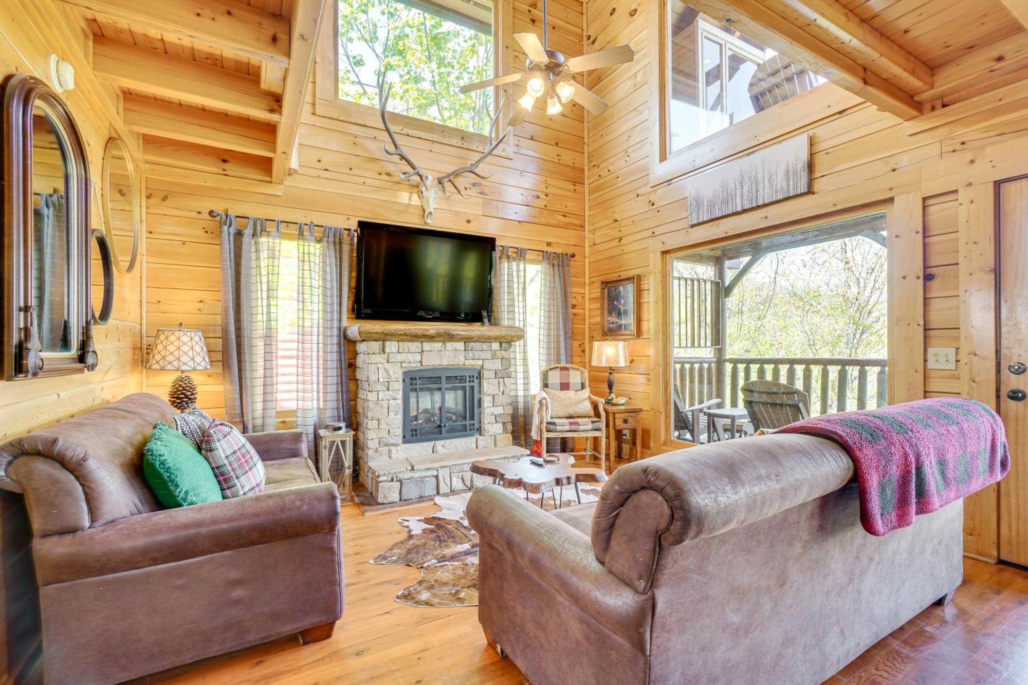 Mountain Dreams Cabin Hot Tub, Sauna And Views! Sevierville Extérieur photo