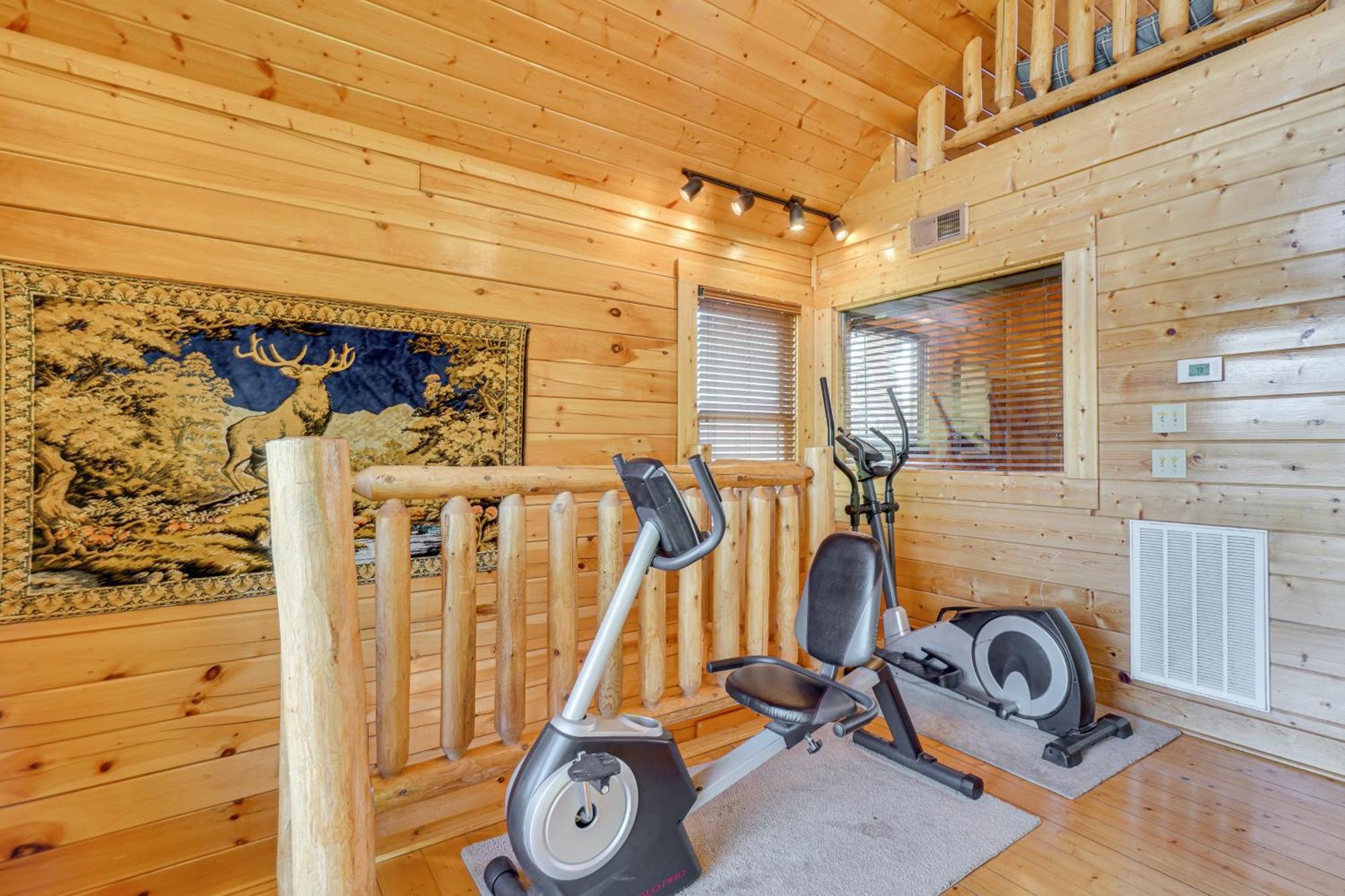 Mountain Dreams Cabin Hot Tub, Sauna And Views! Sevierville Extérieur photo
